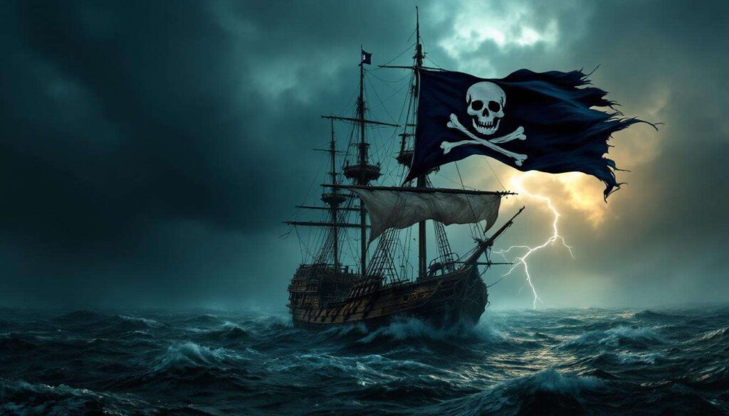 Skull and Bones : le drapeau Jolly Roger, symbole de piraterie